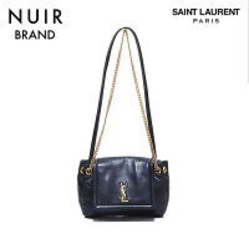 Saint Laurent Paris shoulder bag black